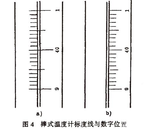 短線的長度應為分格問距的1-3 倍，中線和長線的長度再適當加長